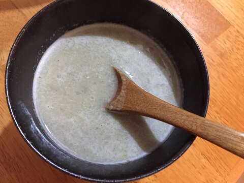 空豆のスープ